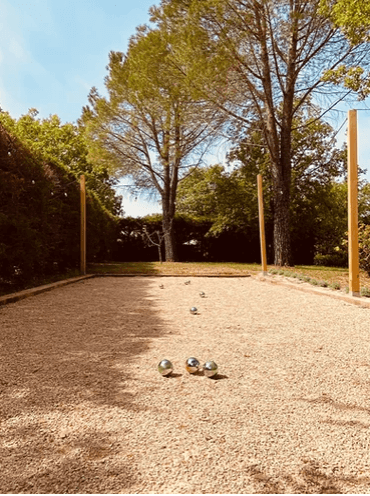 Petanque court